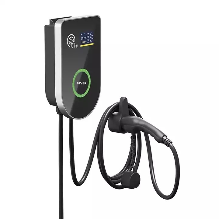 32A niveau 2 Openbare Commerciële EV-het Laden Post met OCPP 1,6 Wifi 4G
