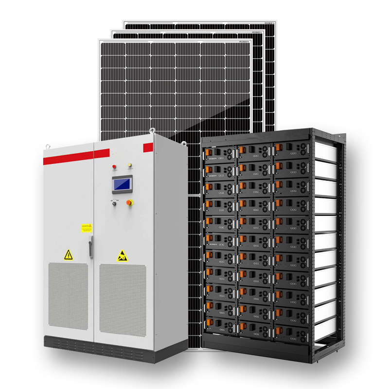 Volledige zonnestelsel van Kit System 30KW van het zonnestelsel30kw 150kW 300kW het Hybride Zonnepaneel