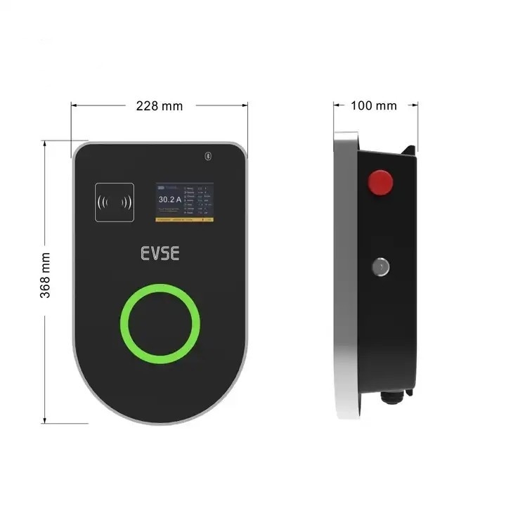 32A EV-laadstation OCPP 1.6 Smart Wallbox 22KW met wifi 4G-communicatie
