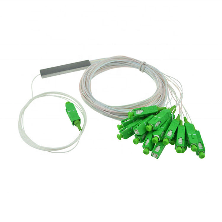 De Vezel Optische PLC van PSM 1X16 Splitser 0.9mm Optische Staalbuis Mini Type