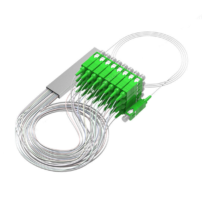 De Vezel Optische PLC van PSM 1X16 Splitser 0.9mm Optische Staalbuis Mini Type