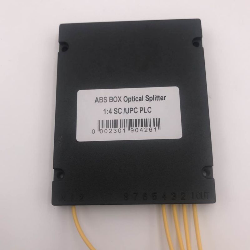 De Vezel Optische PLC van EPON GPON Splitser 1 * 4 Laag toevoegingsverlies met schakelaar
