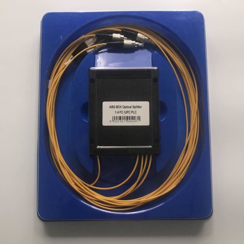 De Optische Vezelplc van FTTB FTTH SC/UPC Splitsers1x8 ABS Doostype
