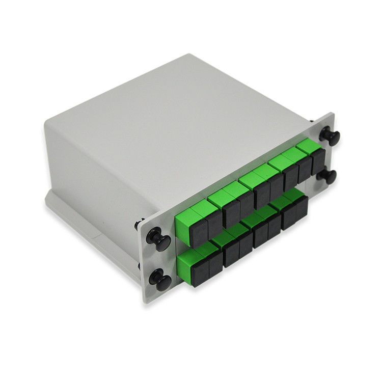 Compacte Sc-APC LGX PLC Cassettetype DIN van het Splitserstussenvoegsel 1x16-PLC