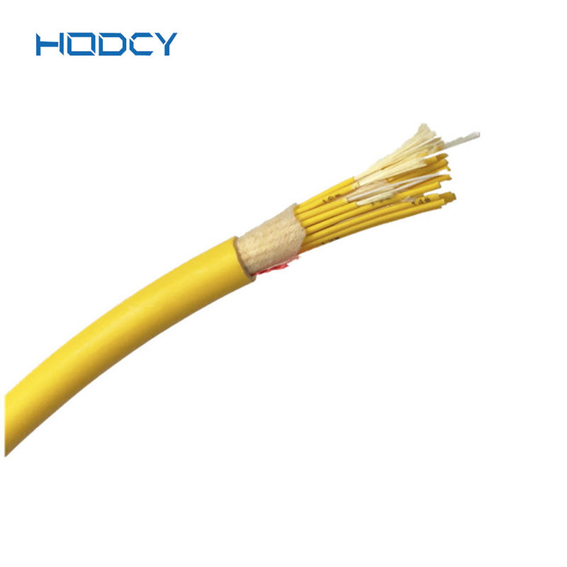 OS2 SingleMode Binnen Losse de Buisstructuur van de Vezel Optische Kabel GJFJV 1-12cores