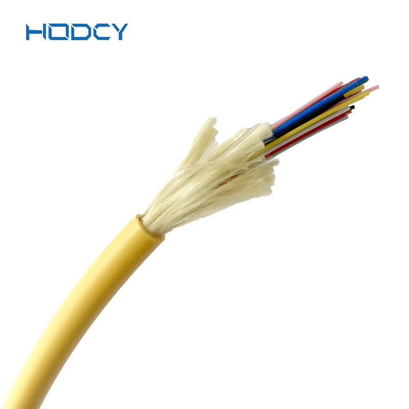 OS2 SingleMode Binnen Losse de Buisstructuur van de Vezel Optische Kabel GJFJV 1-12cores