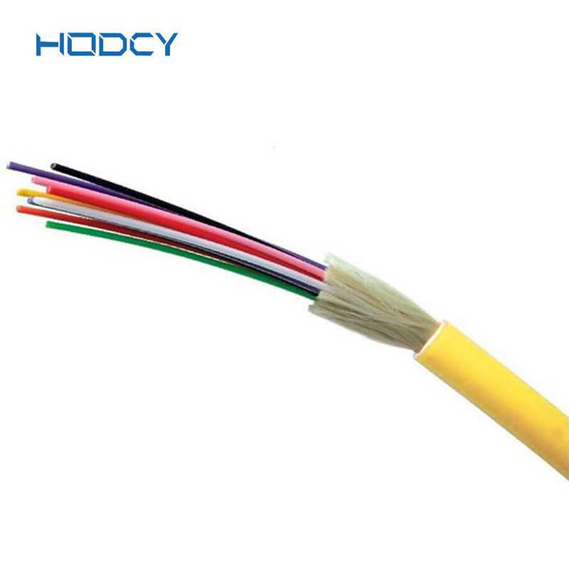 OS2 SingleMode Binnen Losse de Buisstructuur van de Vezel Optische Kabel GJFJV 1-12cores