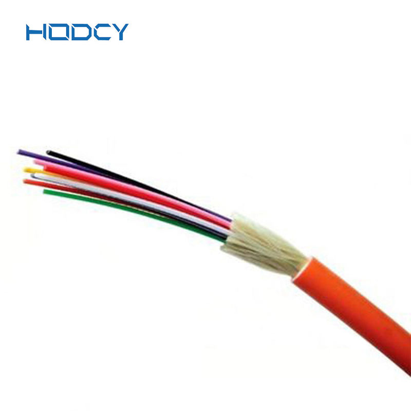 OM2 Multimode Binnenvezel Optische die Kabel GJFJV vast voor met LSZH-het Jasje van pvc als buffer op is getreden