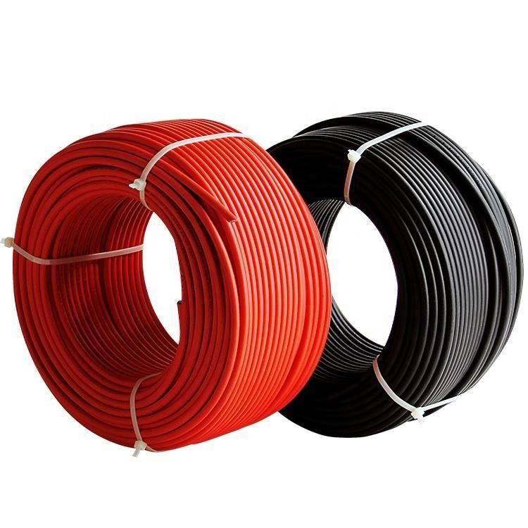 1.5mm2 PV Zonne de Vlamweerstand Ingeblikte Koperen geleider van AWG van Kabeldual core 2000