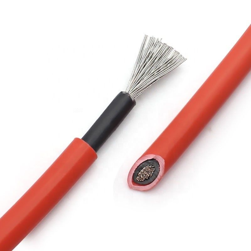 1.5mm2 PV Zonne de Vlamweerstand Ingeblikte Koperen geleider van AWG van Kabeldual core 2000