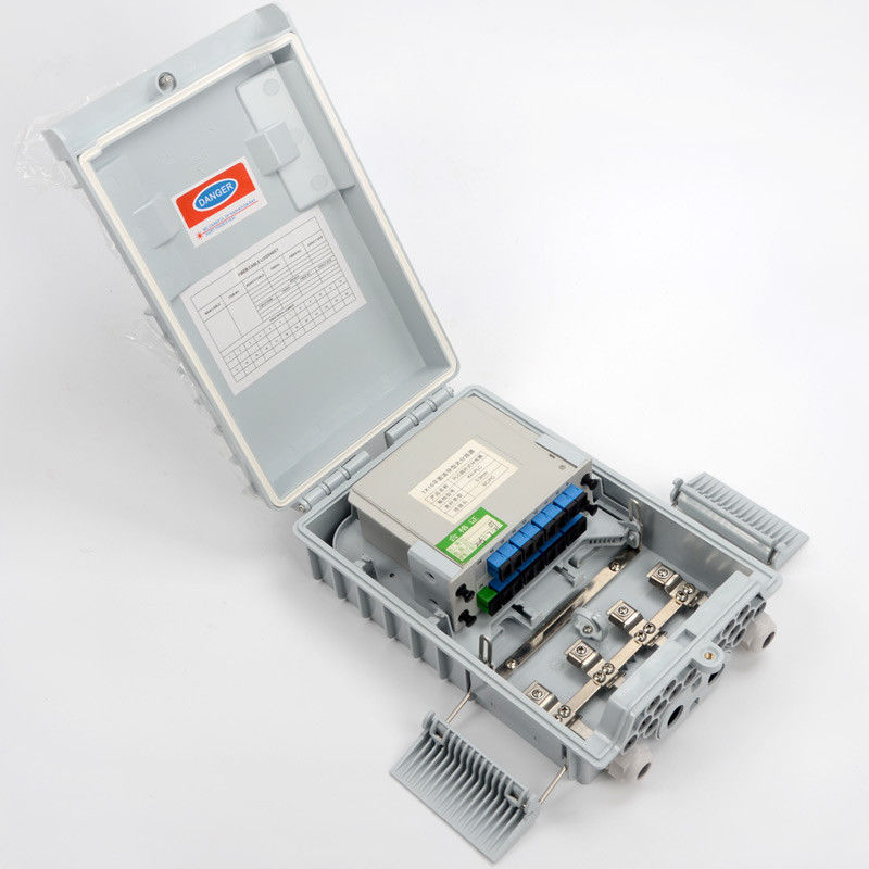 Van de de Toegangs de Einddoos van de 16 Kernftth Vezel Openluchtmuur van Caixa Caja met CTO Inline Drop Cable