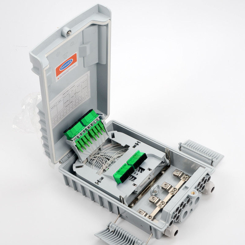 Van de de Toegangs de Einddoos van de 16 Kernftth Vezel Openluchtmuur van Caixa Caja met CTO Inline Drop Cable