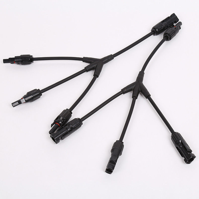 IP68 Schakelaar 2 Takmc4 Y Type 3 van de adapterkabel de Draadkabel van het Manierzonnepaneel