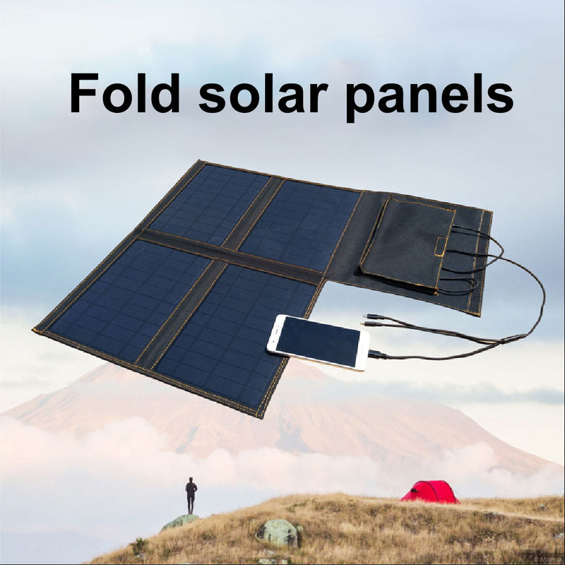 Het kamperen 28W 24W het Kleine Draagbare Waterdichte het Vouwen Zonnepaneel 5V Openlucht Laden