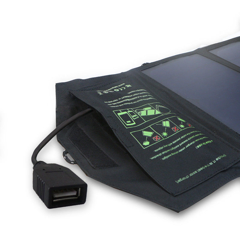 Openlucht Vouwende Zonnepv Comité Mobiele Telefoonlader Draagbare 5V 10W 300g