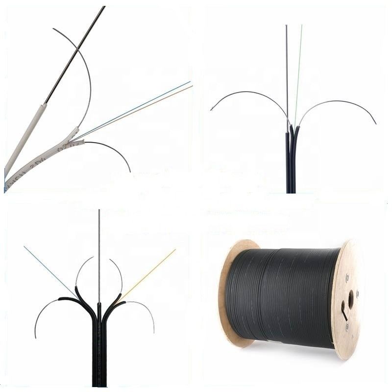 De Vezel Optische Kabel 1 het Lid van de Kernfrp Sterkte 1200N van GJYXFCH G657A SM