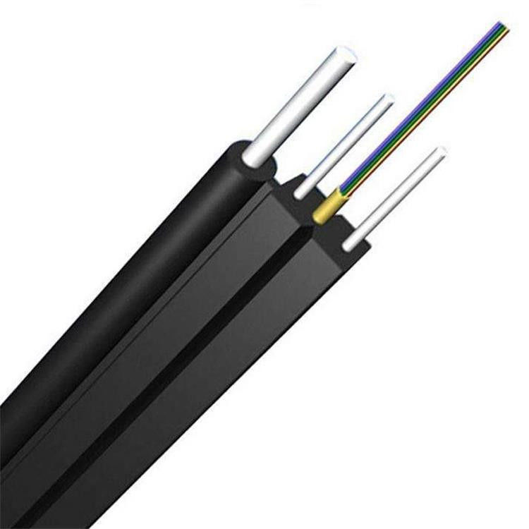 Openluchtftth-Optische Kabel 2km van de Dalingsvezel Vlakke het Type van G657A1 LSZH Enige Wijze