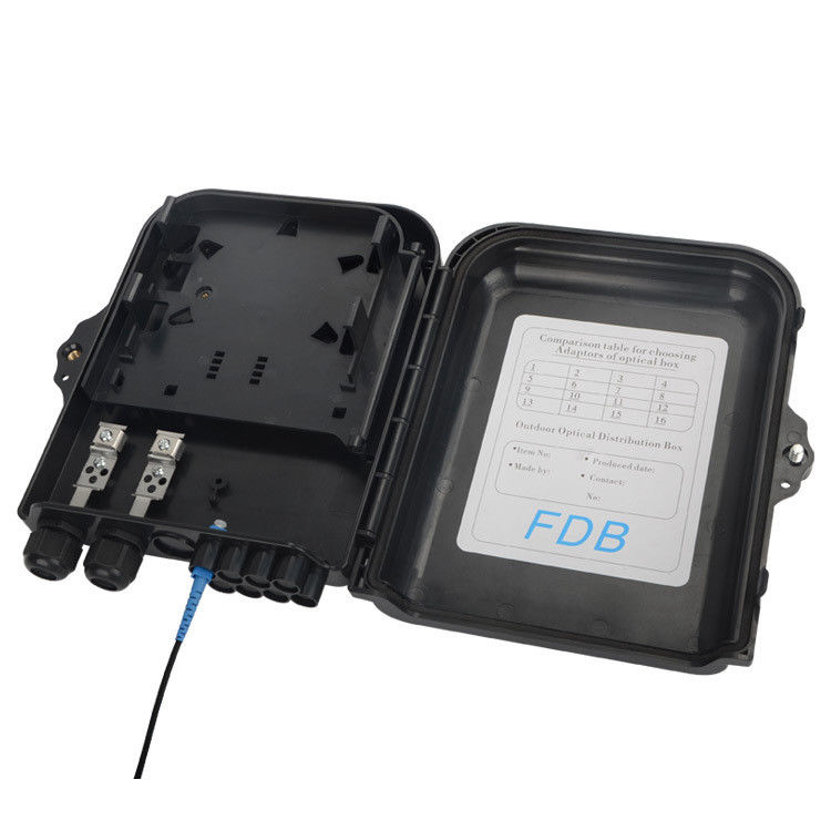 Openluchtdoos 16 de Doos 1.8KG van de Vezel Optische Distributie van de Kernen1x16 FTTH Splitser