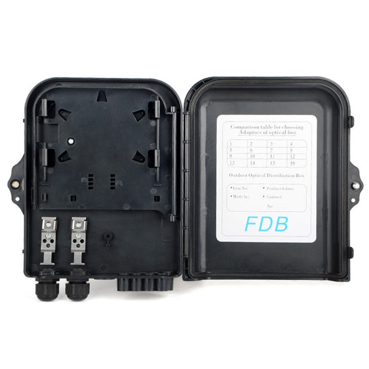 Openluchtdoos 16 de Doos 1.8KG van de Vezel Optische Distributie van de Kernen1x16 FTTH Splitser