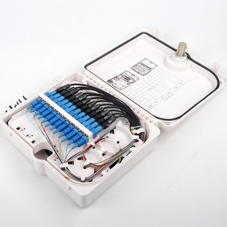 Muur die de Doos 4core 12core 24core 48core 1.8KG opzetten van de Optische Vezeldistributie