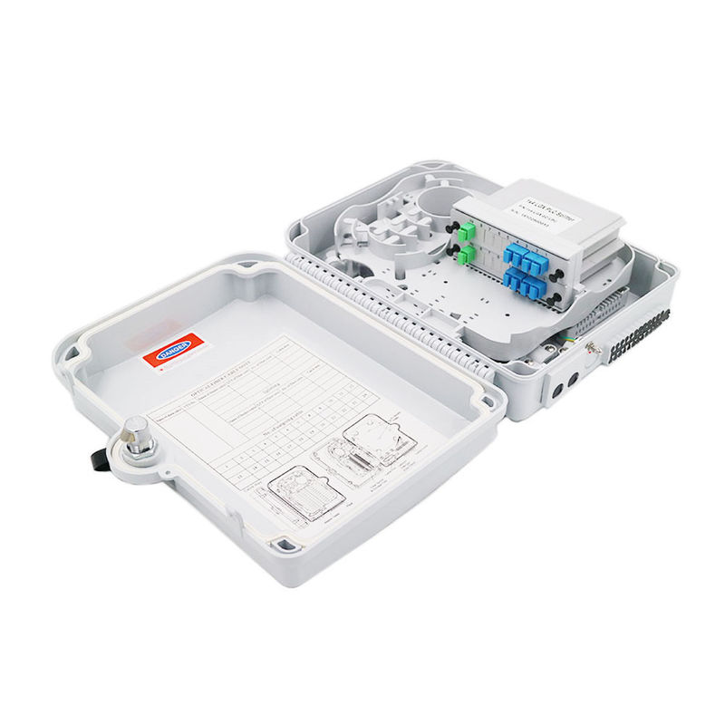 12 PLC van het kern1:8 de Doos Openlucht Waterdicht van de Optische Vezelsplitser voor CATV-Netwerken