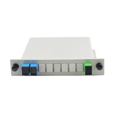 De Vezel Optische PLC van Sc UPC Splitsersdin 1X2 PLC voor het Netwerk van FTTX/FTTH-