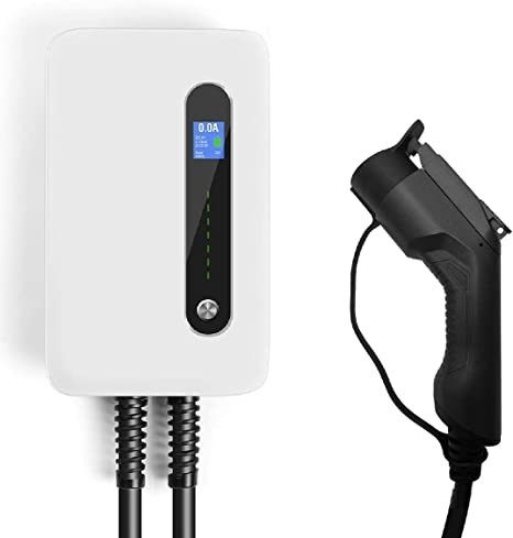 240V 9.6kW 40 Ampèreniveau 2 Draagbare EV-Laderspost met Stop