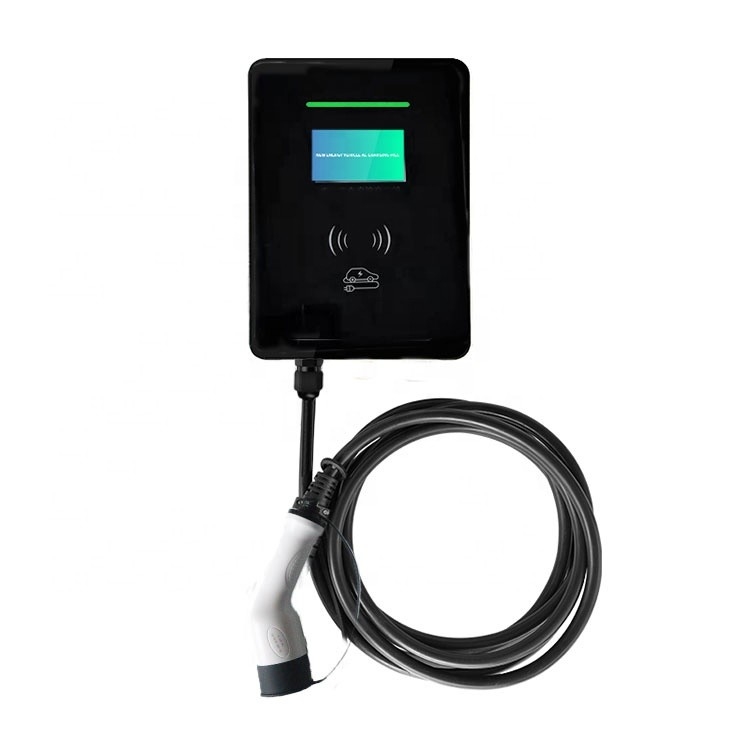 32A muur Opgezet EV-het Laden Postniveau 2 EV-Lader voor Alle Elektrische voertuigen
