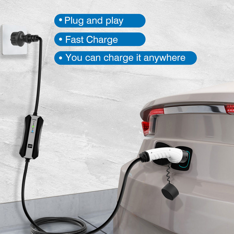 16A type - 2 Draagbare Elektrische Autolader CCS Combo 2 Snelle Lader
