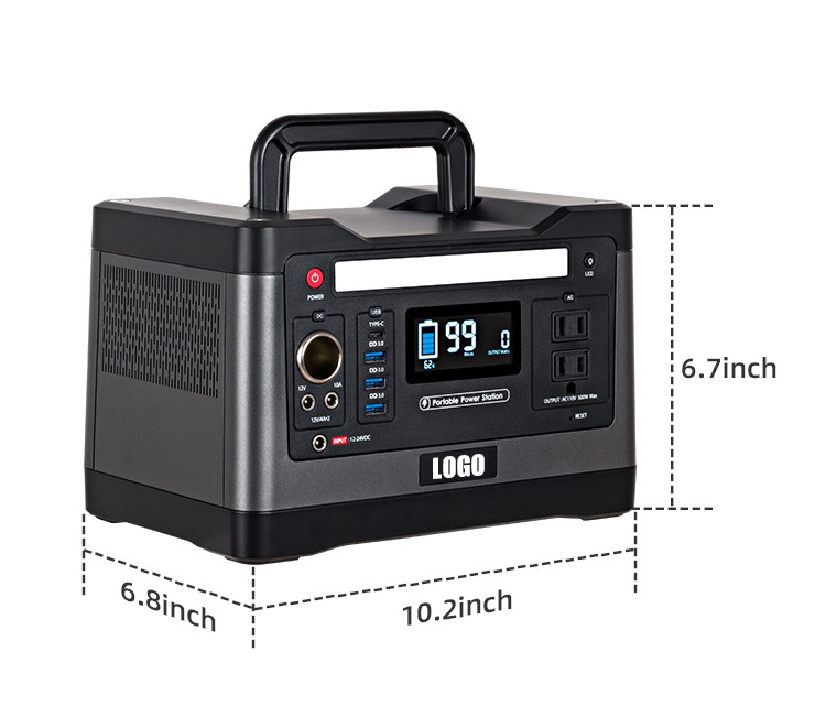 USB2.0 Golf van de de Generator Zuivere Sinus van het Zonne-energiesysteem de Draagbare Zonne voor Openluchtvan camping