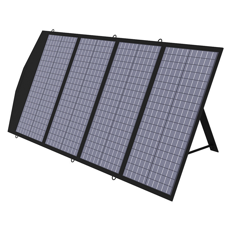 18VDC het Draagbare Vouwbare Zonnepaneel van het Zonne-energiesysteem 4 Vouwen met de Zonnemachtsbatterij van 200W