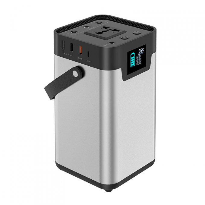 54000mah Commerciële Zonnegenerator van de lithium de Draagbare Krachtcentrale 200W 220V 0