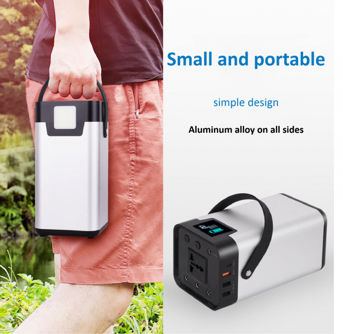 54000mah Commerciële Zonnegenerator van de lithium de Draagbare Krachtcentrale 200W 220V 5